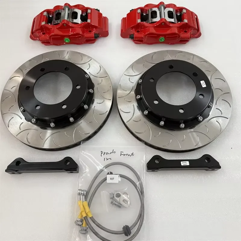 4 Piston Big Brake Kit Caliper for Land Cruiser Prado Golf 6 E60 E46 E36 Mazda Abarth 500 Nissan Patrol GRY60 Y61