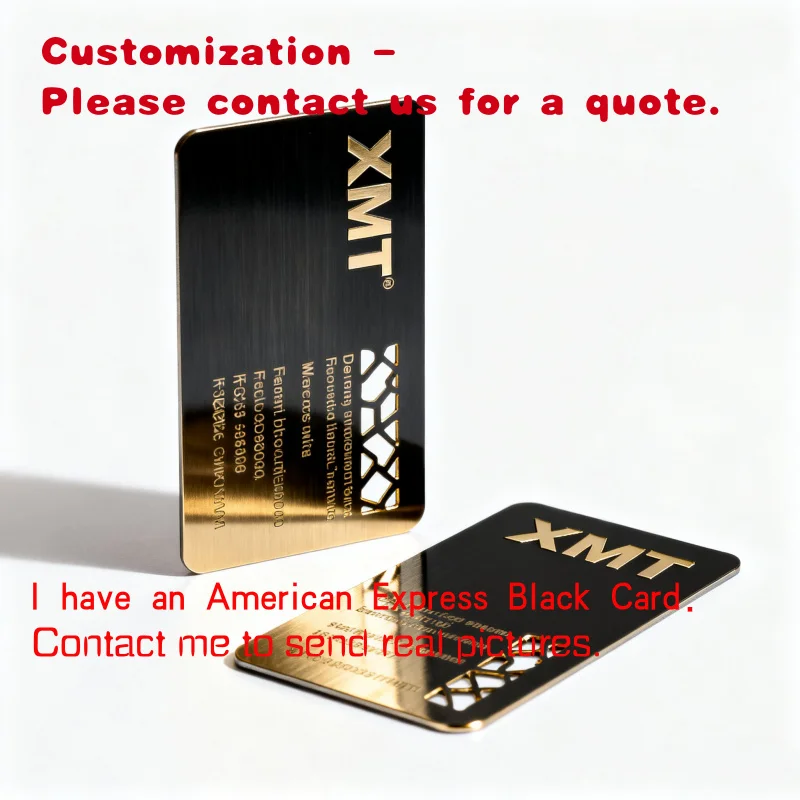 

custom.Professional Customization Stainless Steel Business Card High Quality Metal Membership Card