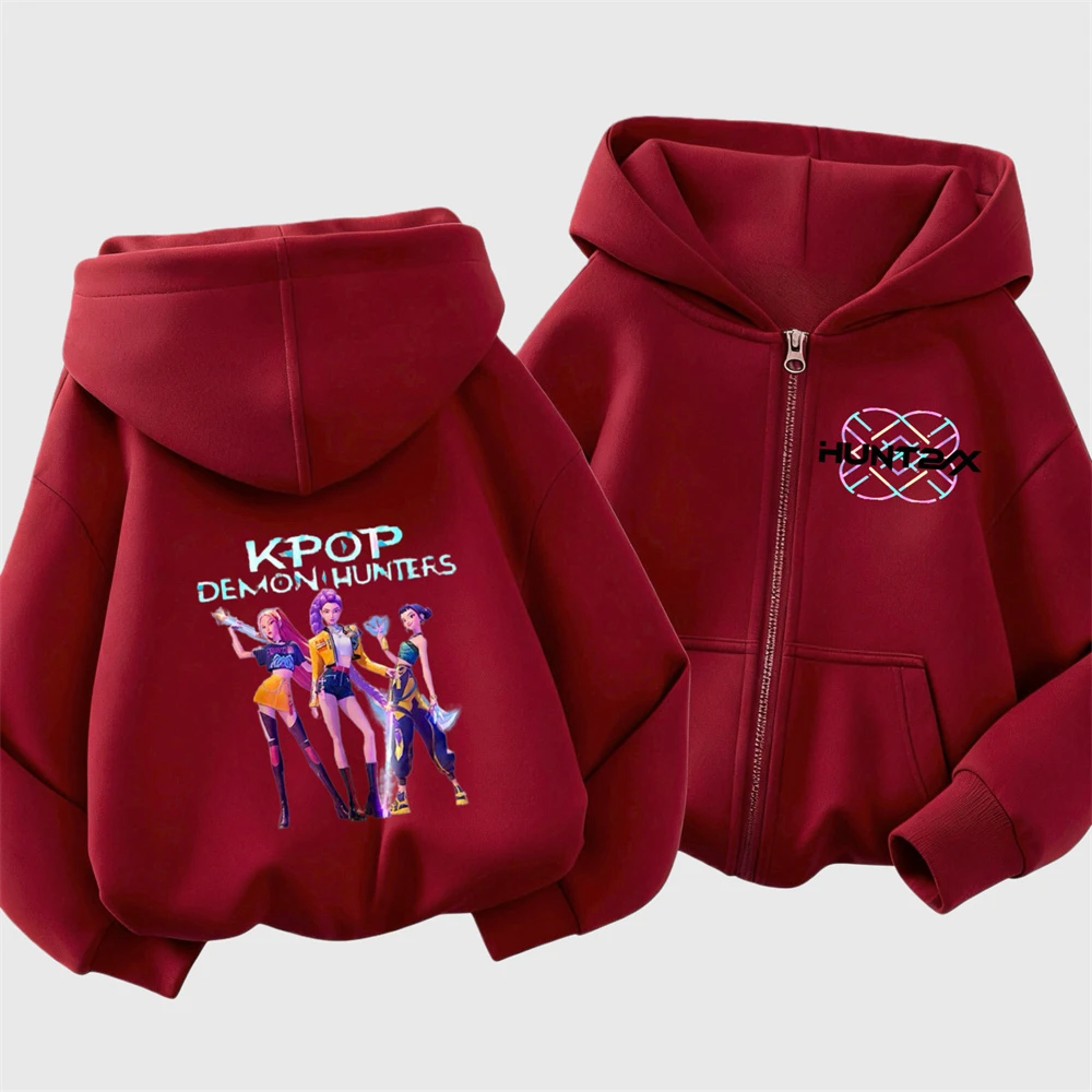 1-7Age الفتيات معاطف الموضة فضفاضة ملابس رياضية غير رسمية فيلم الكرتون أغطية رأس مطبوعة الأطفال الخريف مقنعين القمم ملابس خارجية #1