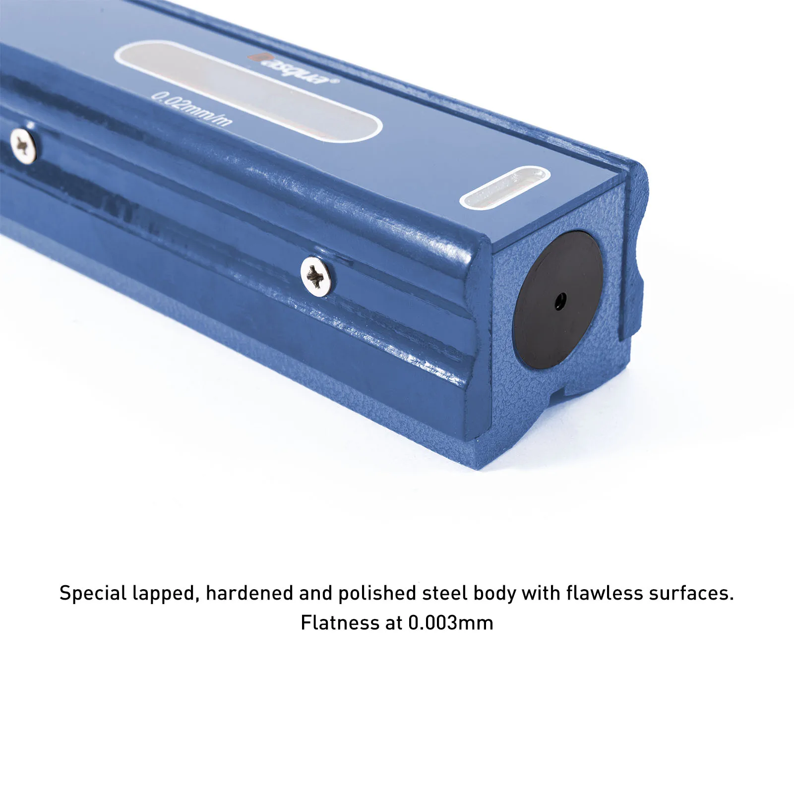 Горячая продажа Dasqua 150 мм мастер прецизионный уровень с деревянной ручкой, площина 0,003 мм