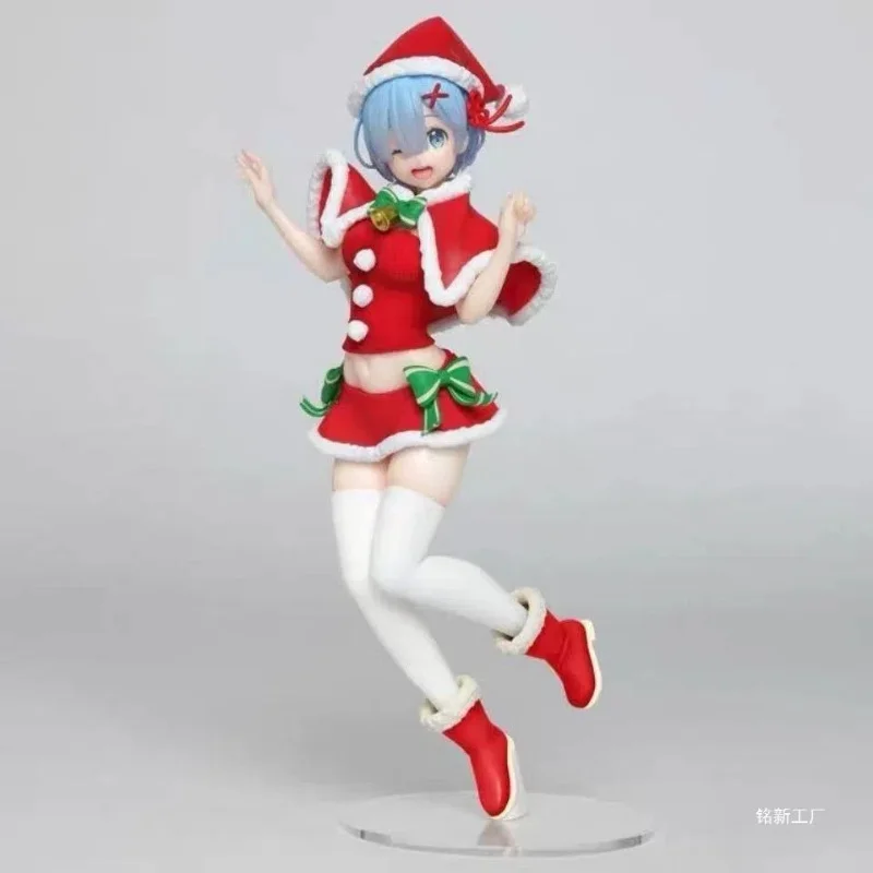 Christmas Exquisite Craftsmanship Toys Action Dolls Anime Doll Models Holiday Gifts Limited Edition Figurines Christmas Rem