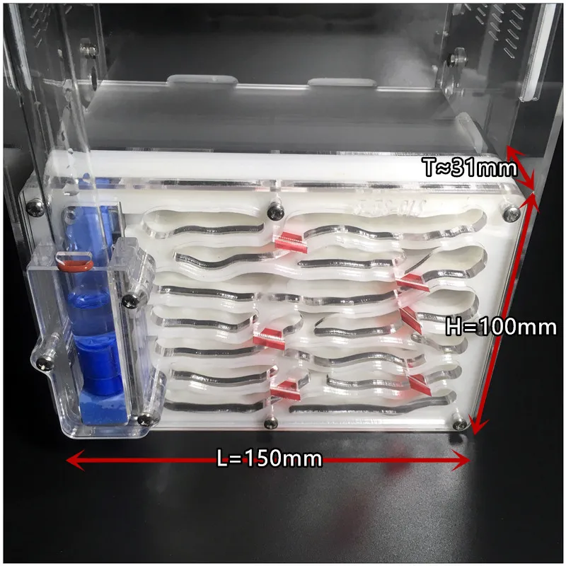 Acrylic Ant Nest Pet Ant Home Villa Castle Replacement Ant Workshop Biomimetic No.1 S