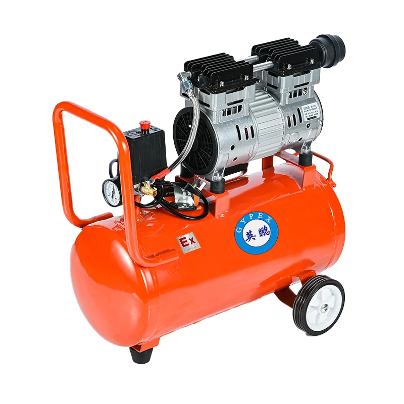 ضاغط هواء صامت مقاوم للانفجار وخالي من الزيت مناسب لامتصاص الغاز والضغط في مستودعات النباتات الكيميائية