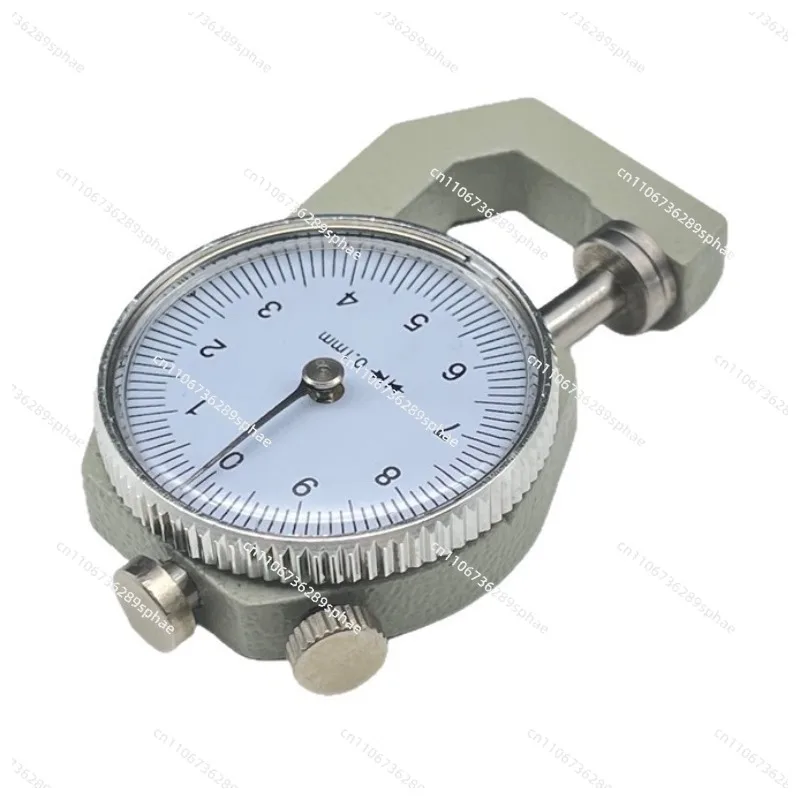 قياس السماكة قياس سمك عالي الدقة قفل رأس مسطح مسطرة قياس اللؤلؤ 0-20/0 #1