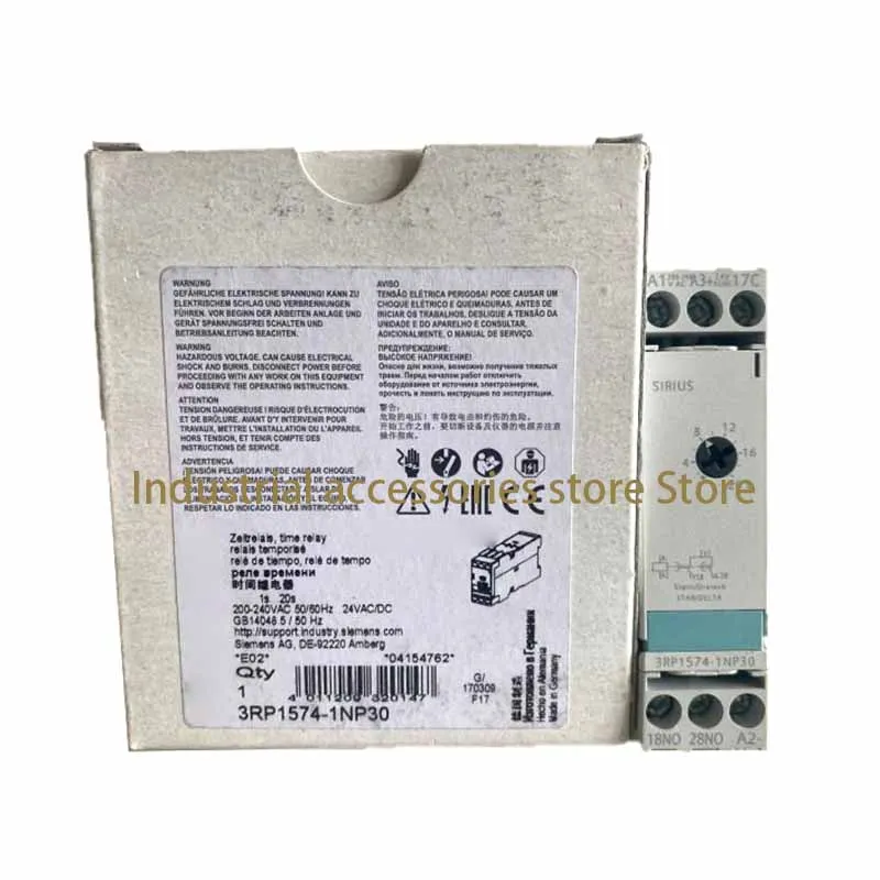 New Original 3RP1574-1NP30 3RP15741NP30 One Year Warranty Warehouse Spot Fast Delivery