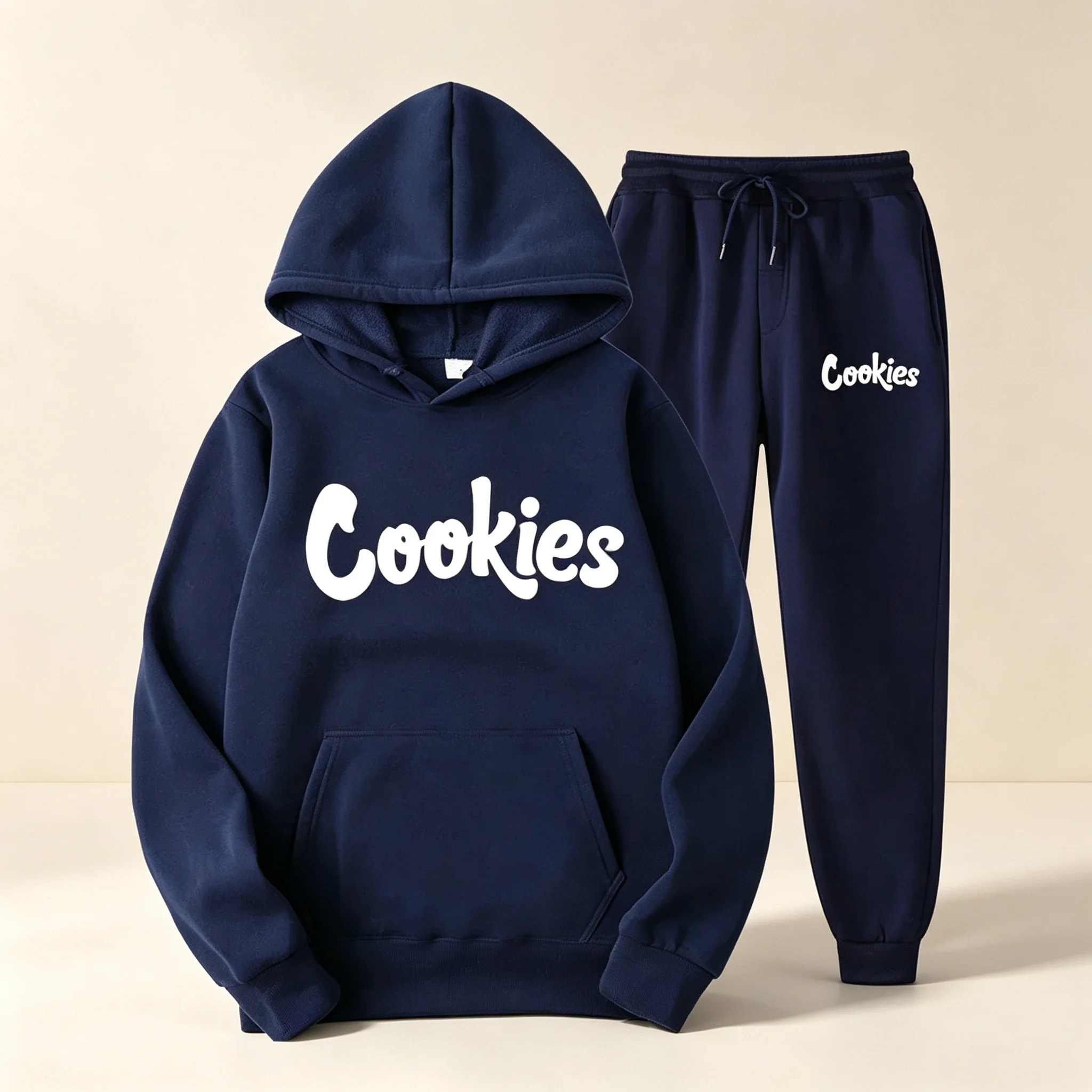 2026 Fashion Trend Hooded Casual 2 Piece Set For Men Women  Hoodie and jogging pants Men's sportswear casual suit view 5