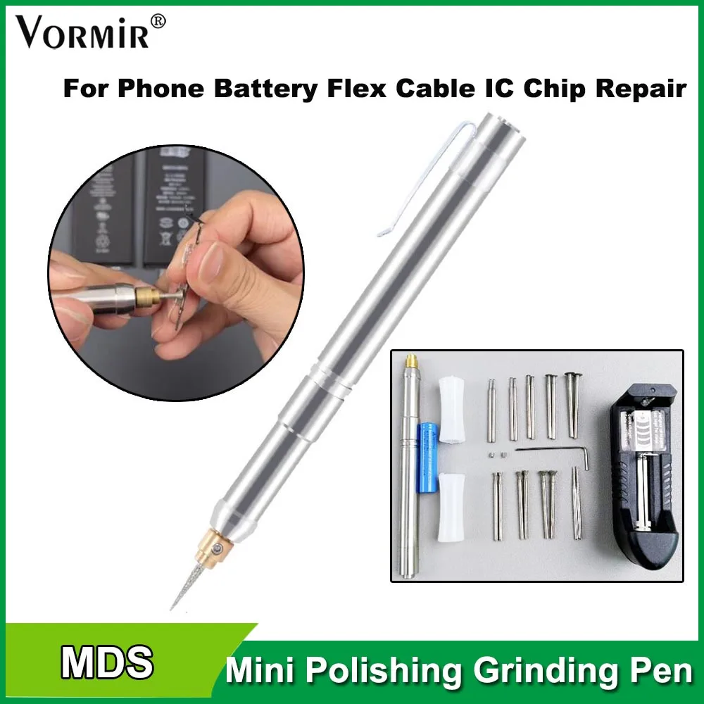 Mini Polishing Pen Drill for iPhone 14 13 12 pro max Battery Cell Flex Cable LCD Touch Screen IC Chips Polish Clean Repair Tools