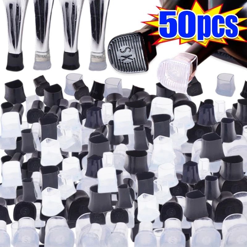 

2/4/10/20/50Pcs Silicone Heel Protectors Stoppers Stiletto Dancing Covers Antislip High Heeler Bridal Wedding Shoes Accessories
