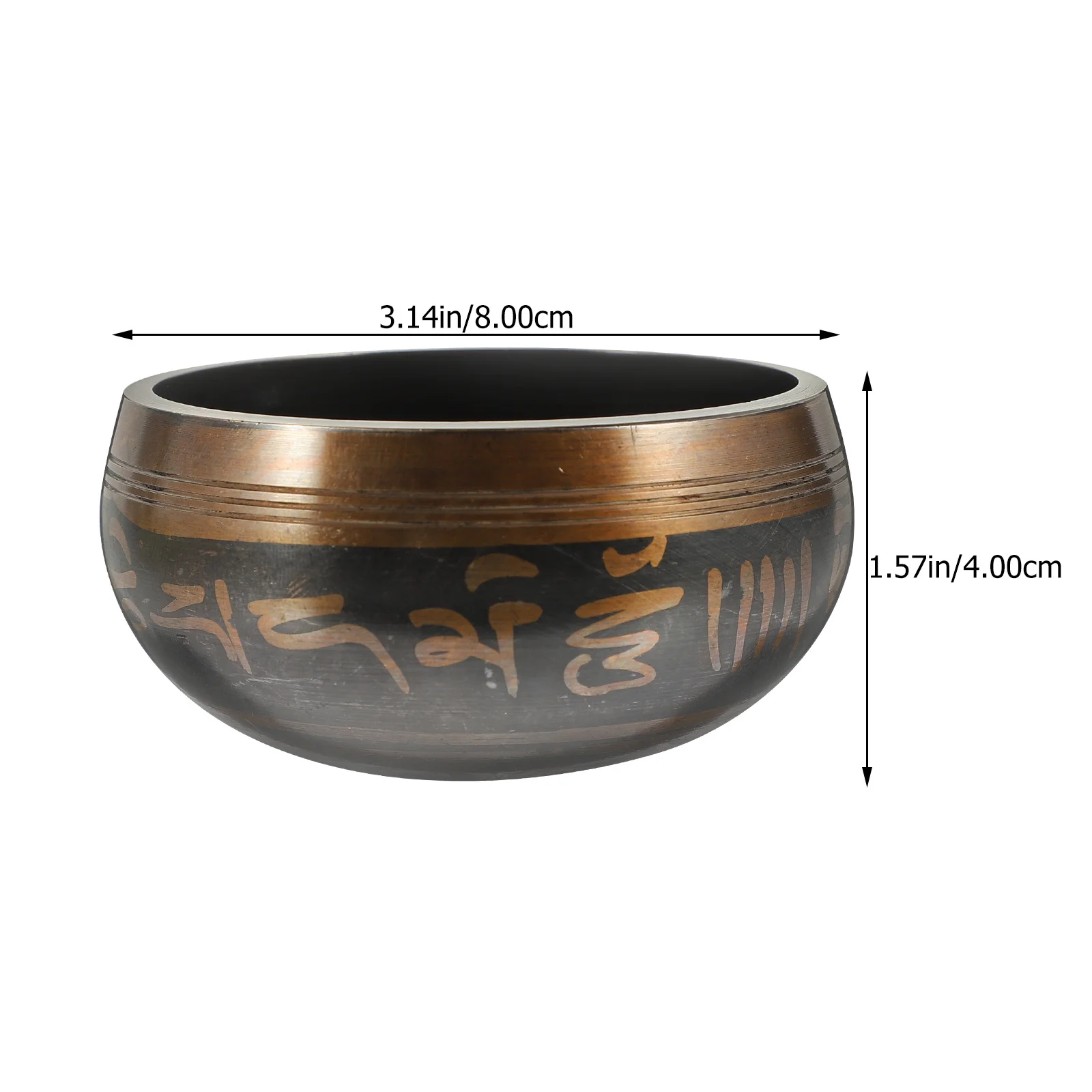 1 مجموعة متعددة الوظائف النحاس جرس الموسيقى التأمل اليوغا التبتية الصوت السلطانية ملحق ملحق الصوت السلطانيات اليوغا أطباق الغناء