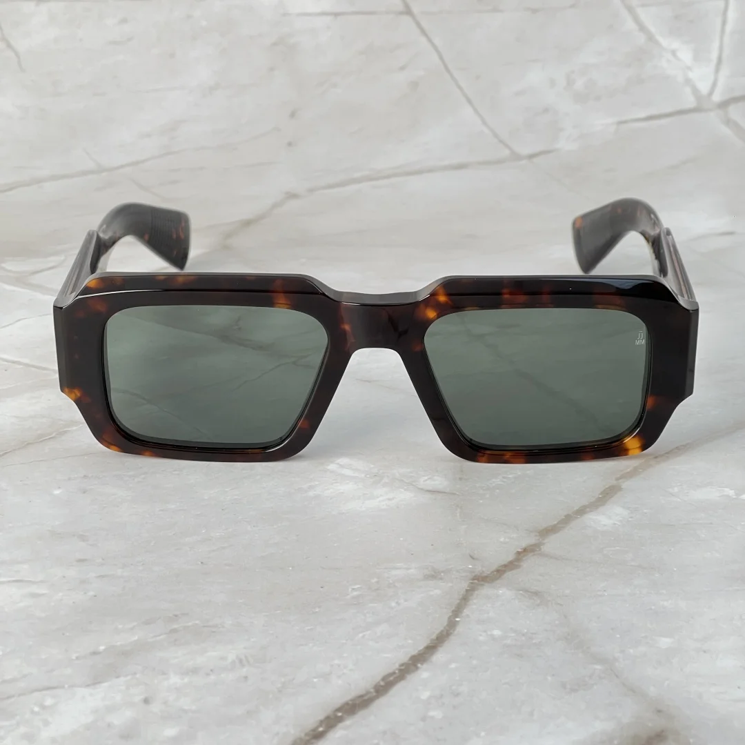 Квадратные солнцезащитные очки JMM MIGLIA в оправе из сплава, оптические очки ручной работы UV400 для мужчин, высокое качество, классический дизайн, сделано в Японии