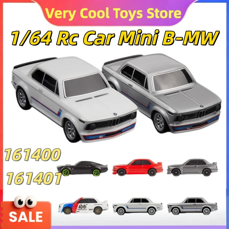 In Stock HPI Nano TTR 1/64 Rc Car Mini B-MW 2002 Turbo Simulation Electric Micro Remote Control Car RTR Toys Christmas Gifts