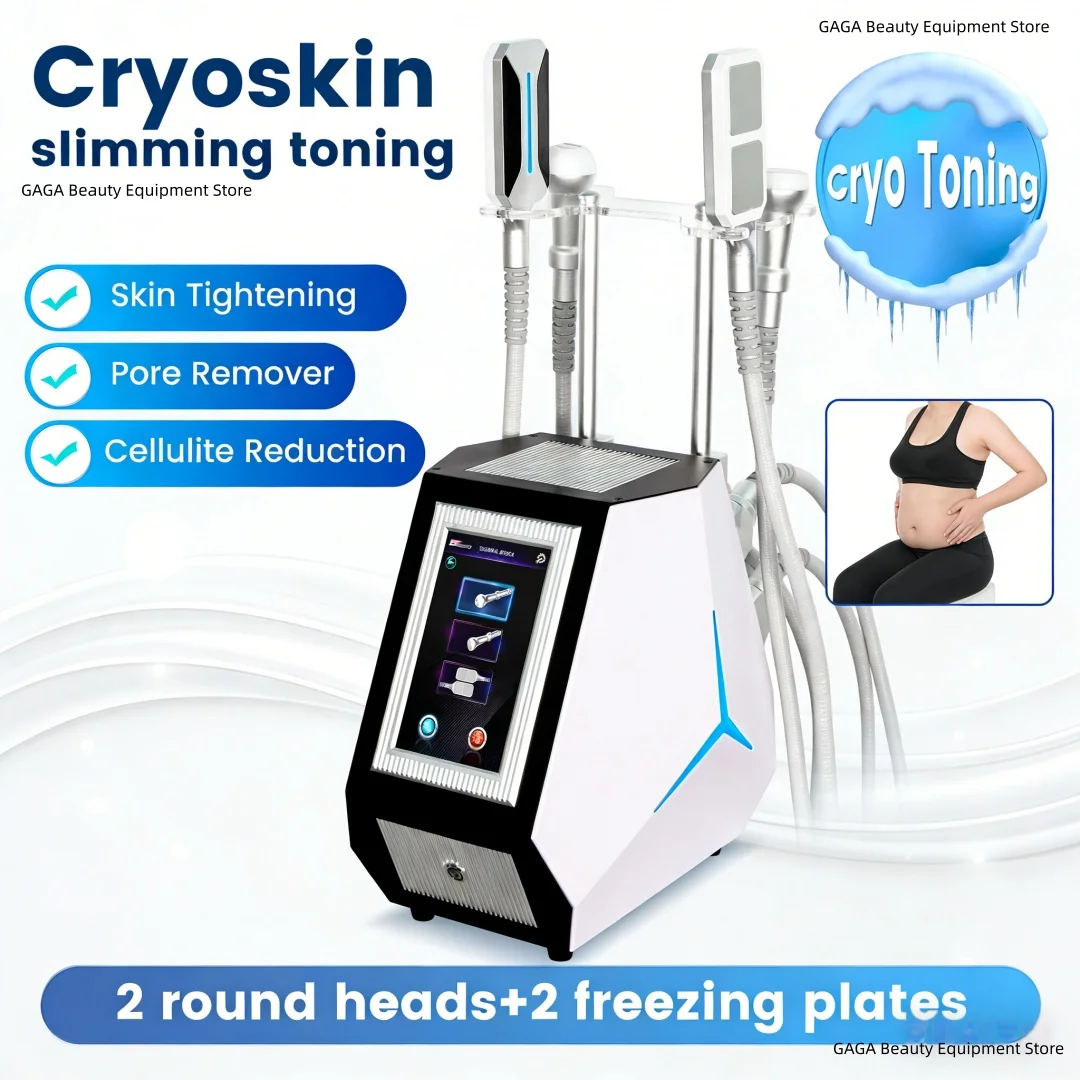 Portable Pro Cryolipolysis Fat Freezing Slimming Machine For Body ContouringCooling Weight Loss Device For Salon Use
