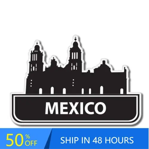 

Mexico Travel Suitcase Trendy Laptop Truck Boat Camper Van Waterproof Vinyl Decal Gift Cute Unique Vintage Funny Retro
