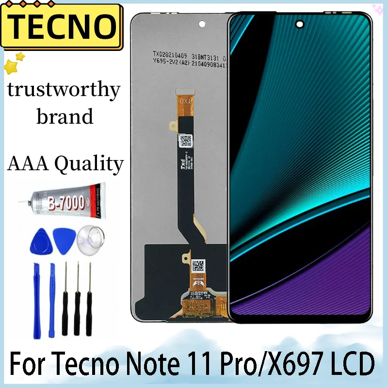 

High Quality ORIGINAL Lcd 6.9" For Infinix Note 11 Pro X697 LCD Display Screen Touch Sensor Digitizer