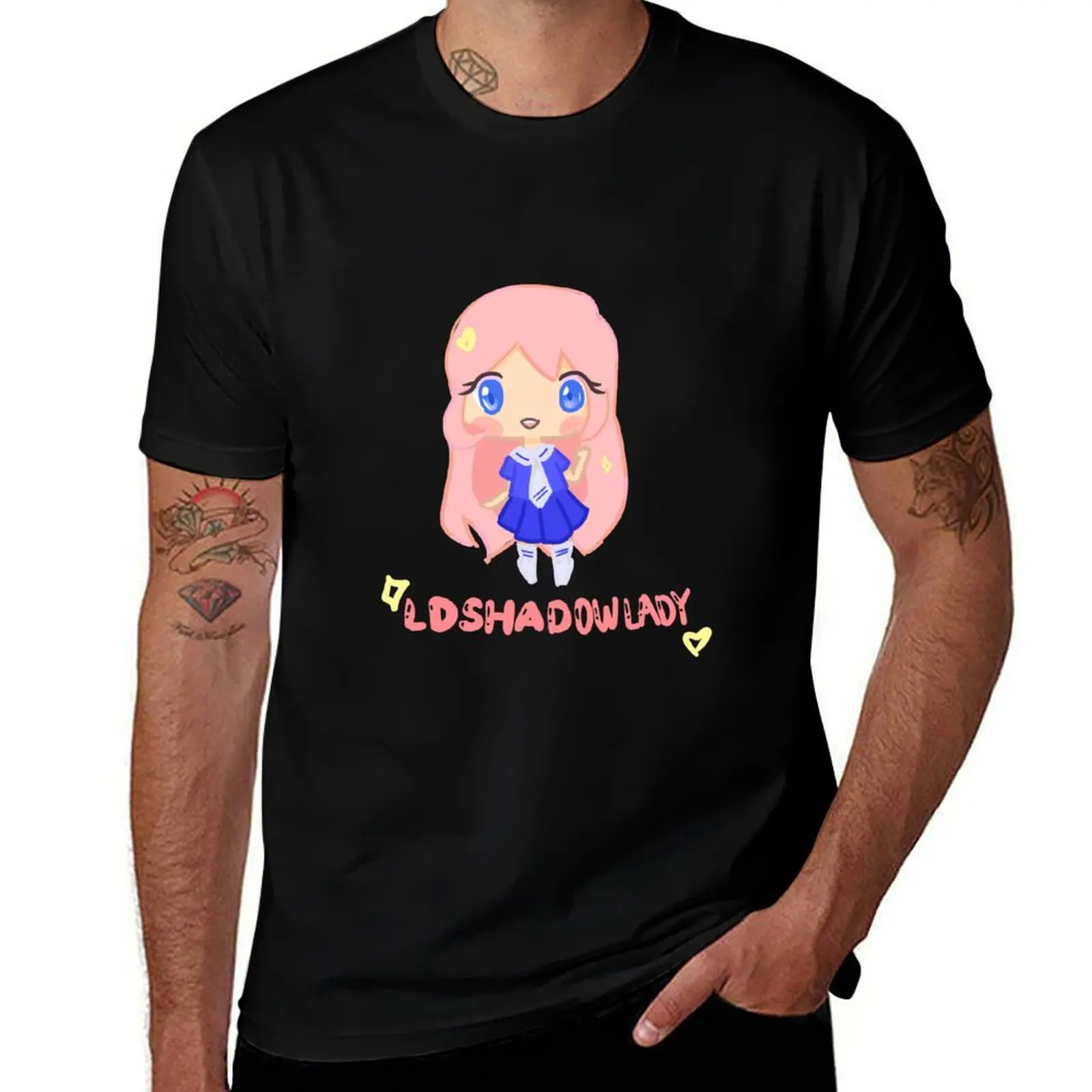 

LDShadowlady~ T-Shirt cotton t shirts man 100% t shirts for man graphic tees T-Shirt