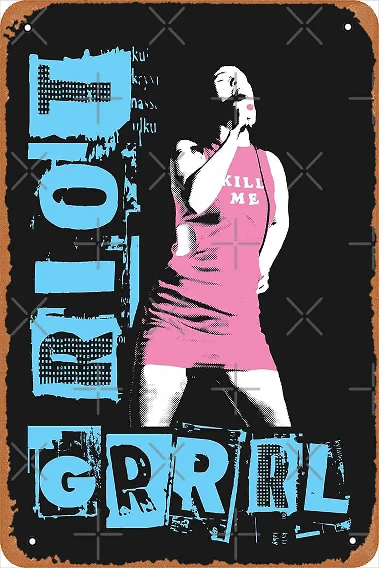 Riot Grrrl Feminist Punk Rock Poster 12