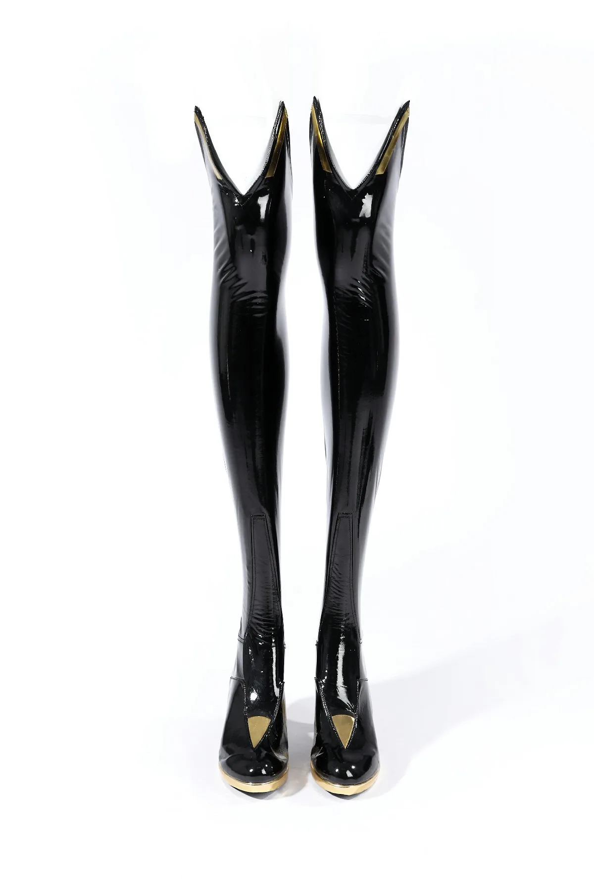 Botas de Cosplay Emma Frost para mujer, zapatos de fiesta de Carnaval y Halloween con remaches