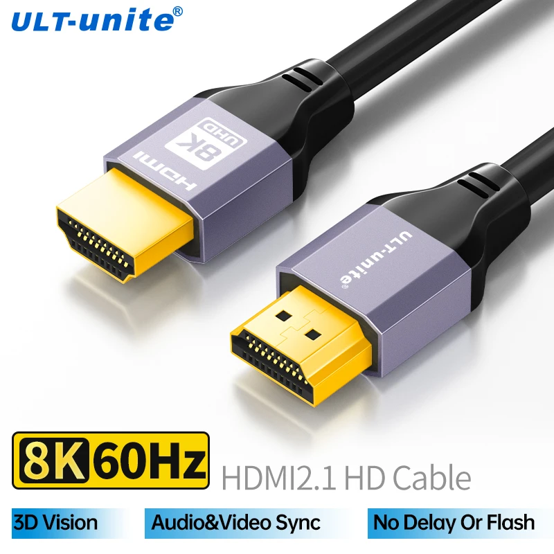 HDMI-Kabel Hochgeschwindigkeits-HDMI-Kabel uhd 8k 5m 4k 120Hz Lichtbogen-HDCP-Digital kabel kompatibel mit ps5 xbox Switch-Projektor