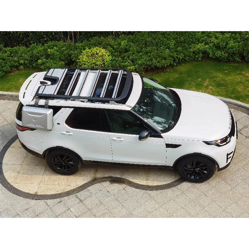 Heavy Duty Steel Roof Basket Multifunctional Luggage Carrier Offroad Rooftop Cargo Rack Exterior Accessories Fit 5 2017-2023