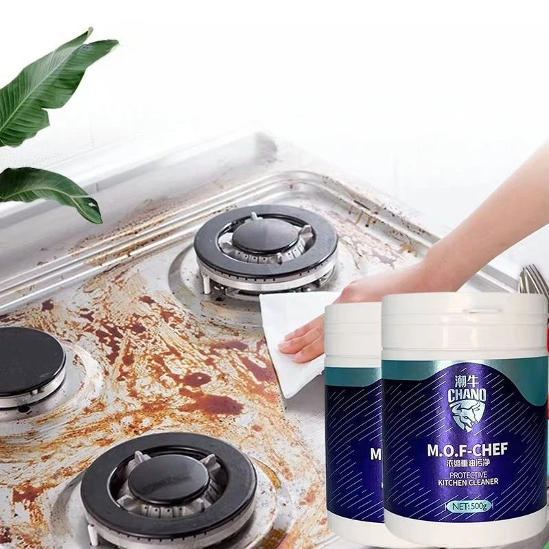 Cleaning Agent Concentrated Heavy Oil Pollution Powder Range Hood Degreaser Household Kitchen Cleaning Foam Powder