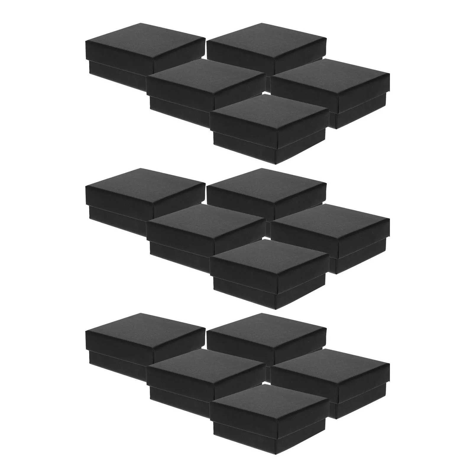 

15Pcs Sturdy Jewelry Packaging Box Set Protective Lining Compact Design for Earrings Necklaces Rings Travel Jewelry Organizer