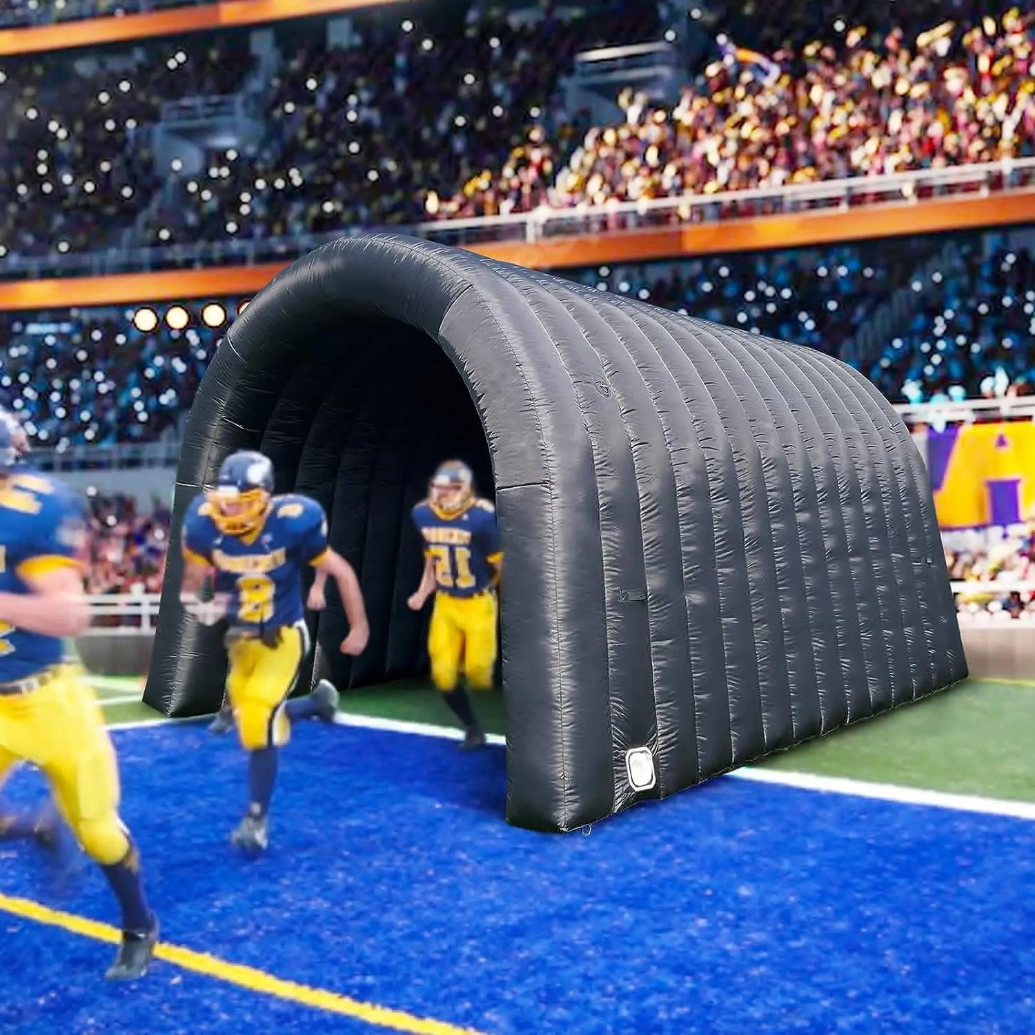 Inflatable Tunnel Sports Tunnel Entrance with Blower Inflatable Tunnel Tent for Business Advertising Event Exhibition Promotion