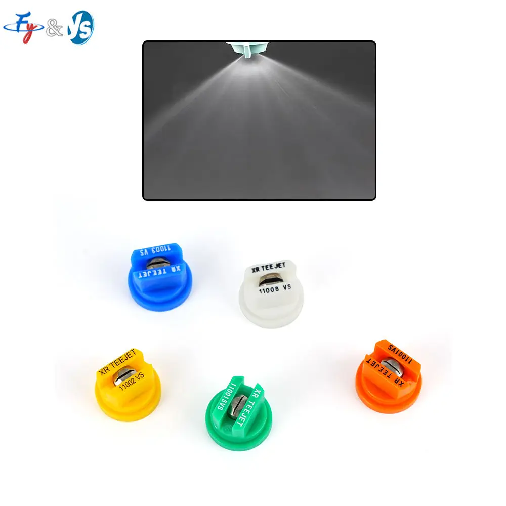 XR VS Flat Fan Agriculture Nozzle, 80 Degree Stainless Steel Fan-shaped TP Boom Spray Nozzle for Sprinklers Irrigation System