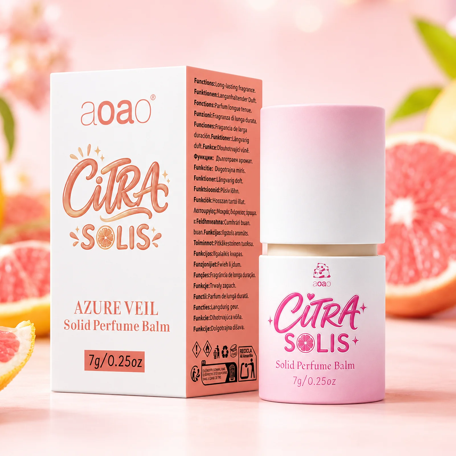 Perfume Light Fragrance - Portable Solid Perfume Balm for Women,