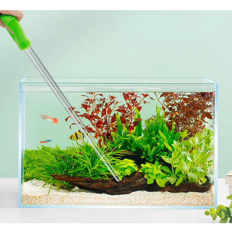 Aquarium Siphon verlängern Pipetten Aquarium Staubsauger einfaches Reinigungswerkzeug für Aquarium Wasserwechsler 29 cm 54 cm 30 ml 50 ml – Detail 8