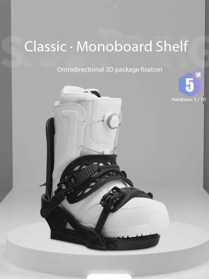 Personalizzazione per principianti Legature da sci Base resistente e robusta Chiusura per scarpe da snowboard per uomini e donne