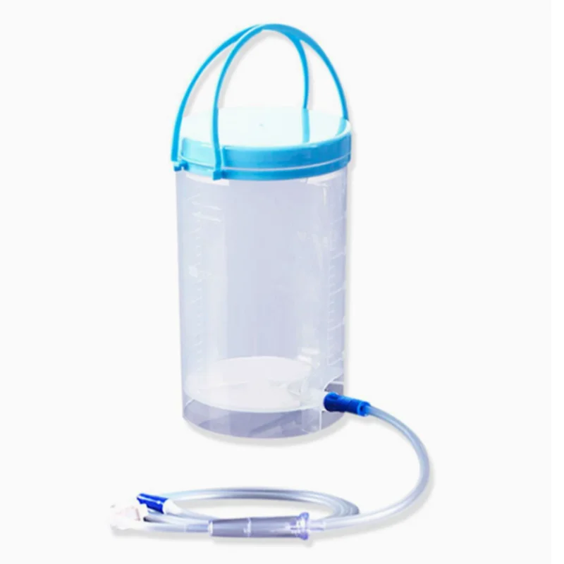 【AD】1200ml  Household Enema Bowel  Enema Bag Device Gesen Coffee Intestine Bowel Hydrotherapy Device With 10 Hoses