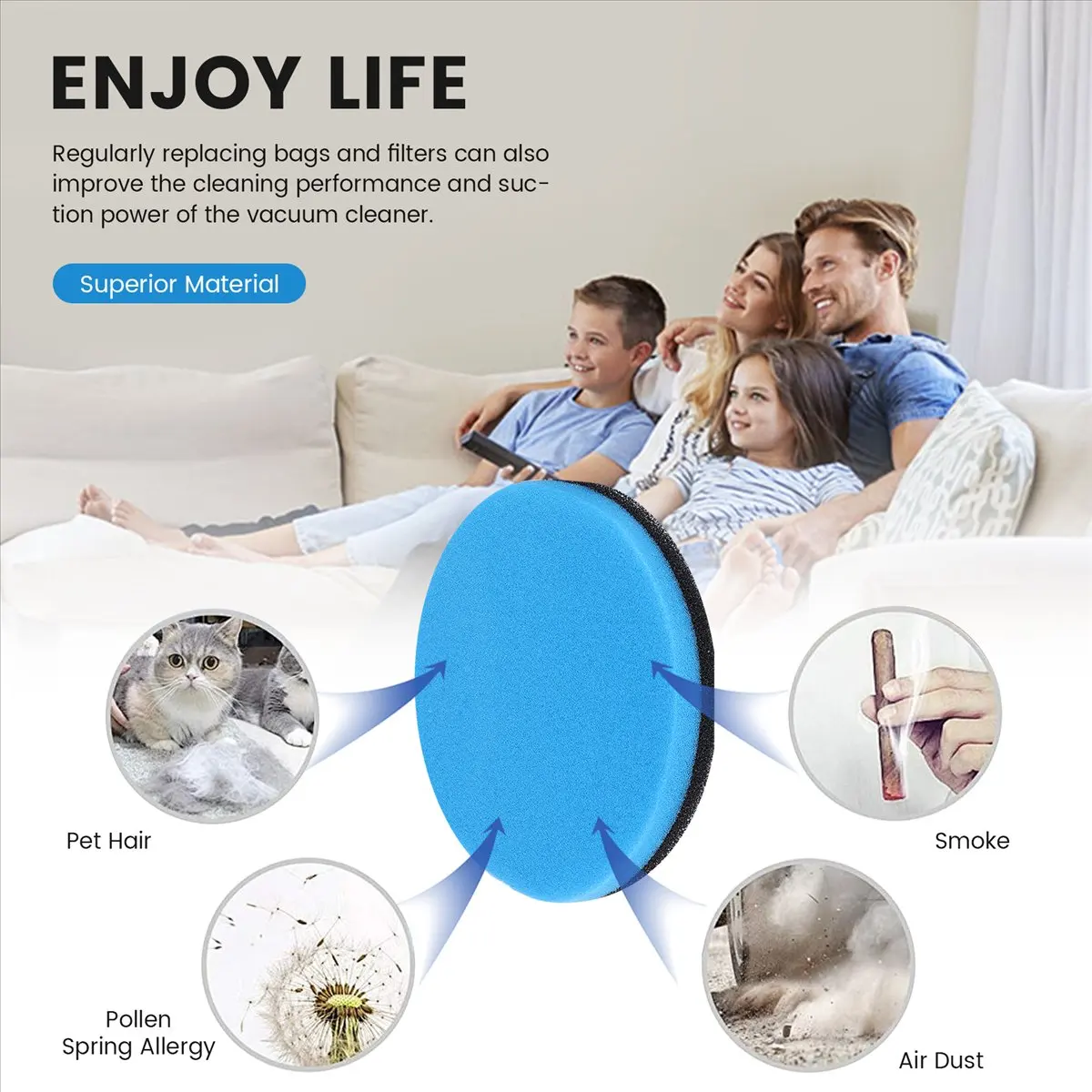 3PCS Vacuum Filters for Bissell Febreze Style 1214 Cleanview Hight Quality Tools Sets You May Like
