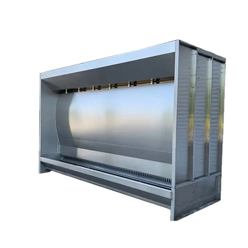 Water curtain painting cabinet, painting line workshop, waste gas treatment and environmental protection equipment