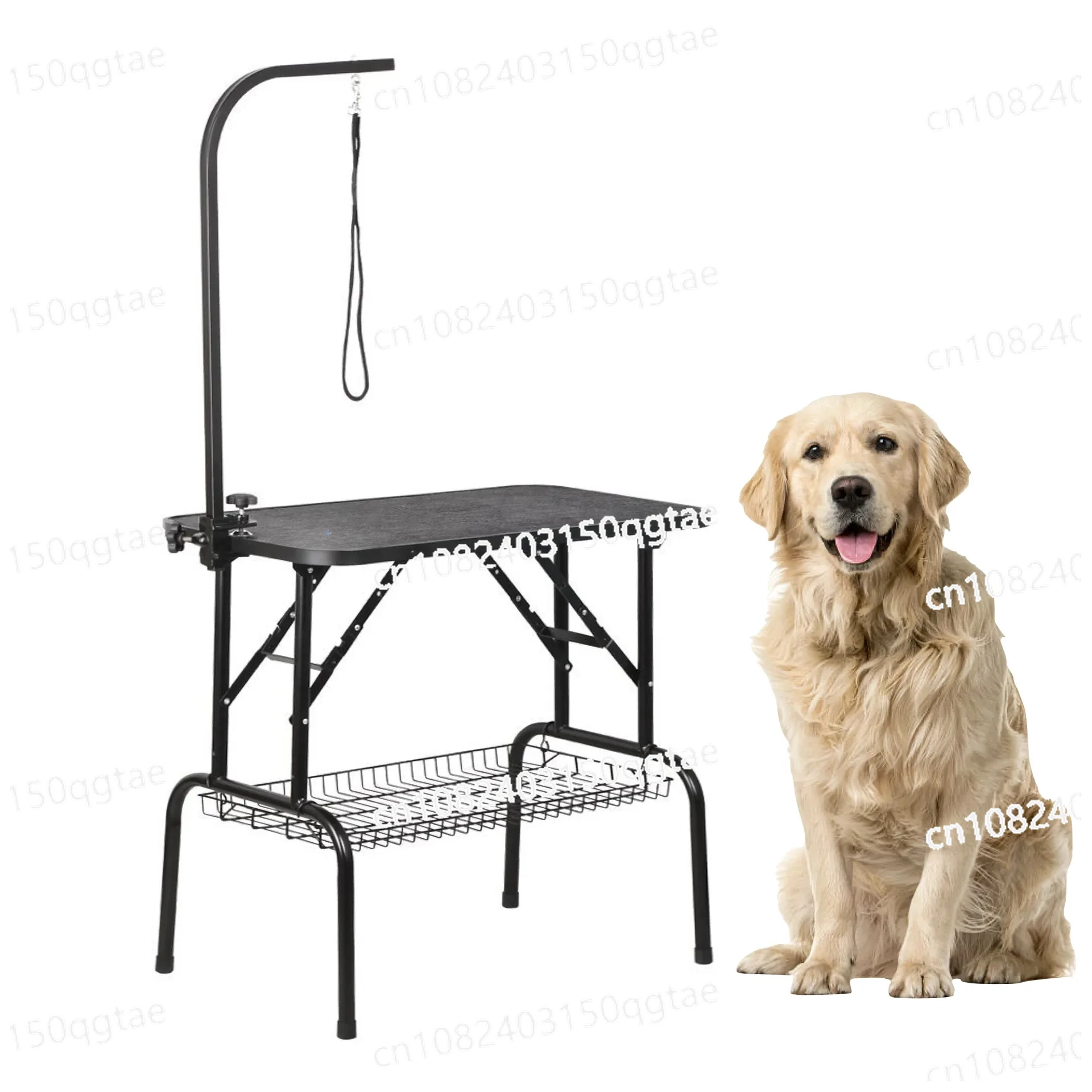 

Stainless Steel Pet Beauty Table Foldable Beauty Table Non Slip Desktop Grooming Table