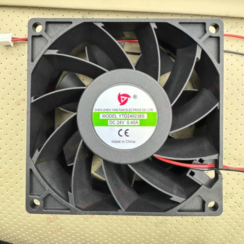 

L L 1 шт. YTD249238S DC24V 0,40A 9 см 2-проводной охлаждающий вентилятор