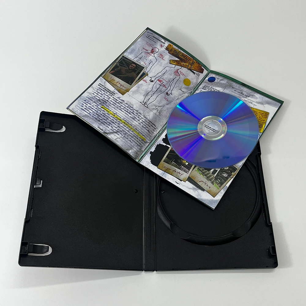 سلسلة Manhunt NTSC U/C نسخة قرص نسخ لعبة فيديو ريترو تعمل لآلة PS المعدلة مع وظيفة القراءة المباشرة