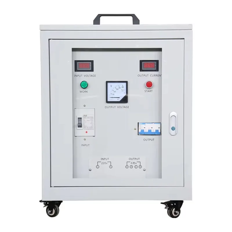 Single Phase To Three Phase Voltage Transformer 60KW Customized 220V To 380V Flyback Power Supply Stable Voltage Conversion