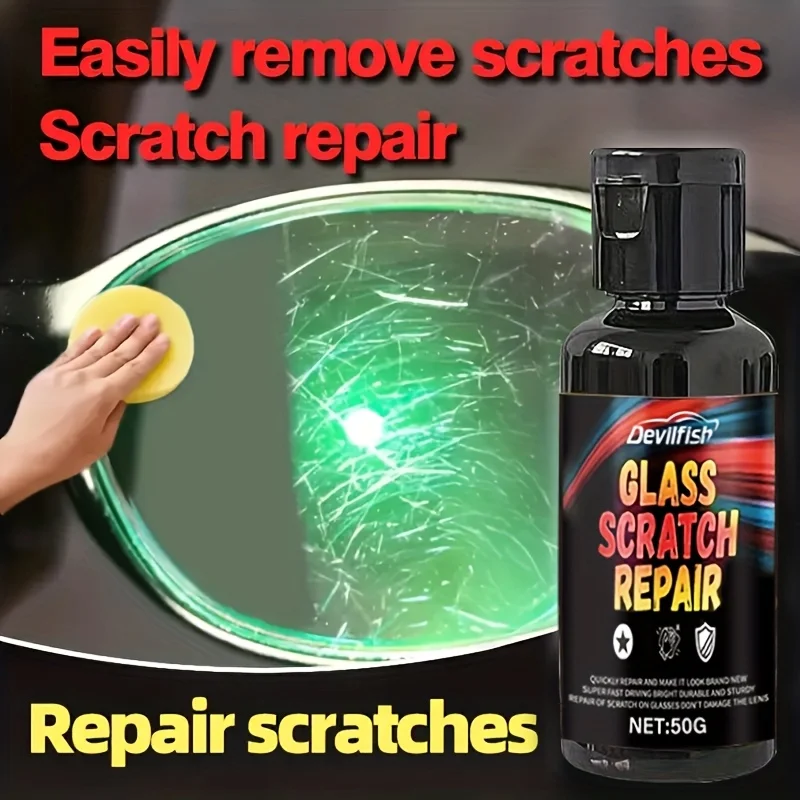 Lens Scratch Repair Paste - Safe & Gentle Formula for Eyeglasses, Reading Glasses, Fashion Eyewear, Goggles, Sports Glasses