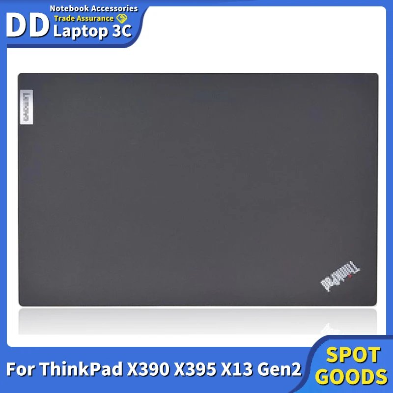 

New Original For Lenovo ThinkPad X390 X395 X13 Gen2 Top Cover LCD Back Cover Shell Case AP1VU000600 Black