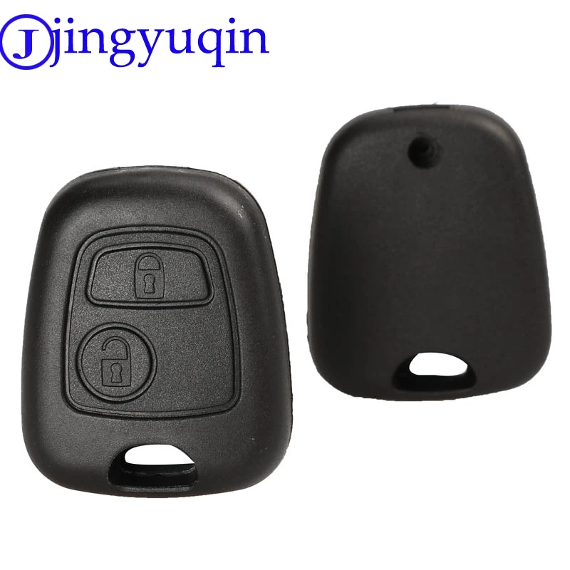 jingyuqin 2/3/4 Buttons Car Key Shell Case Fob For Citroen C1 C2 C3 C4 XSARA Picasso For Peugeot 307 107 207 407