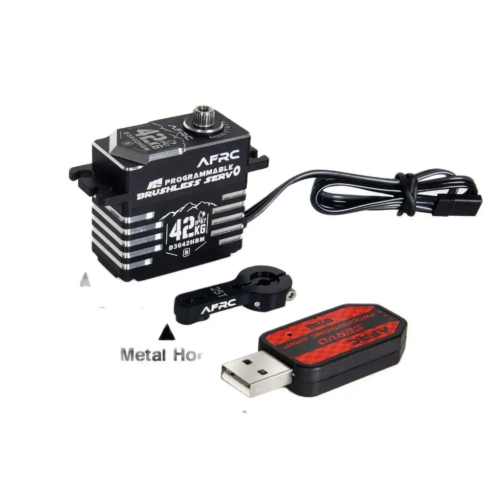 AFRC D3642HBM-S Programmable Smart Brushless Servo Car Accessorie High Quality for HSP YOKOMO TRXXXS 1/5 1/8 1/10 RC Car