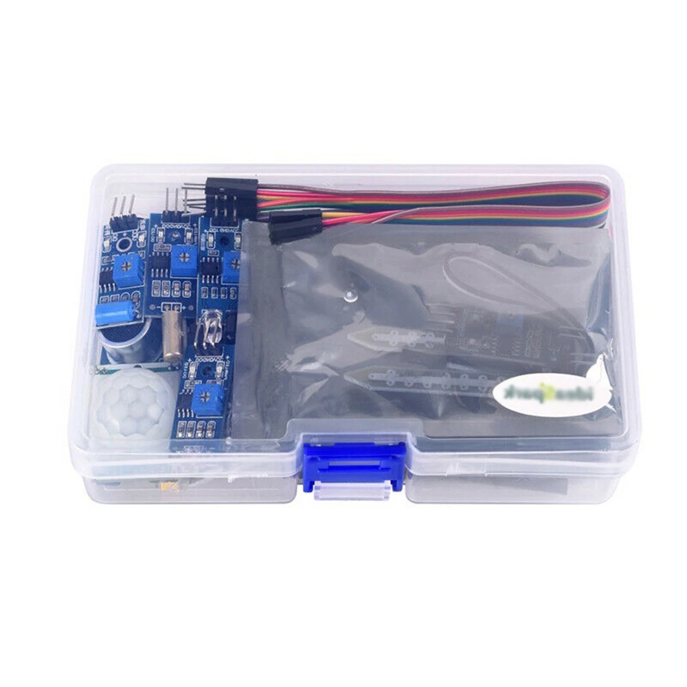 22-in-1 Sensor Starter Kit for Arduino and For Raspberry Pi Featuring Microphone Soil Moisture and Raindrop Sensors