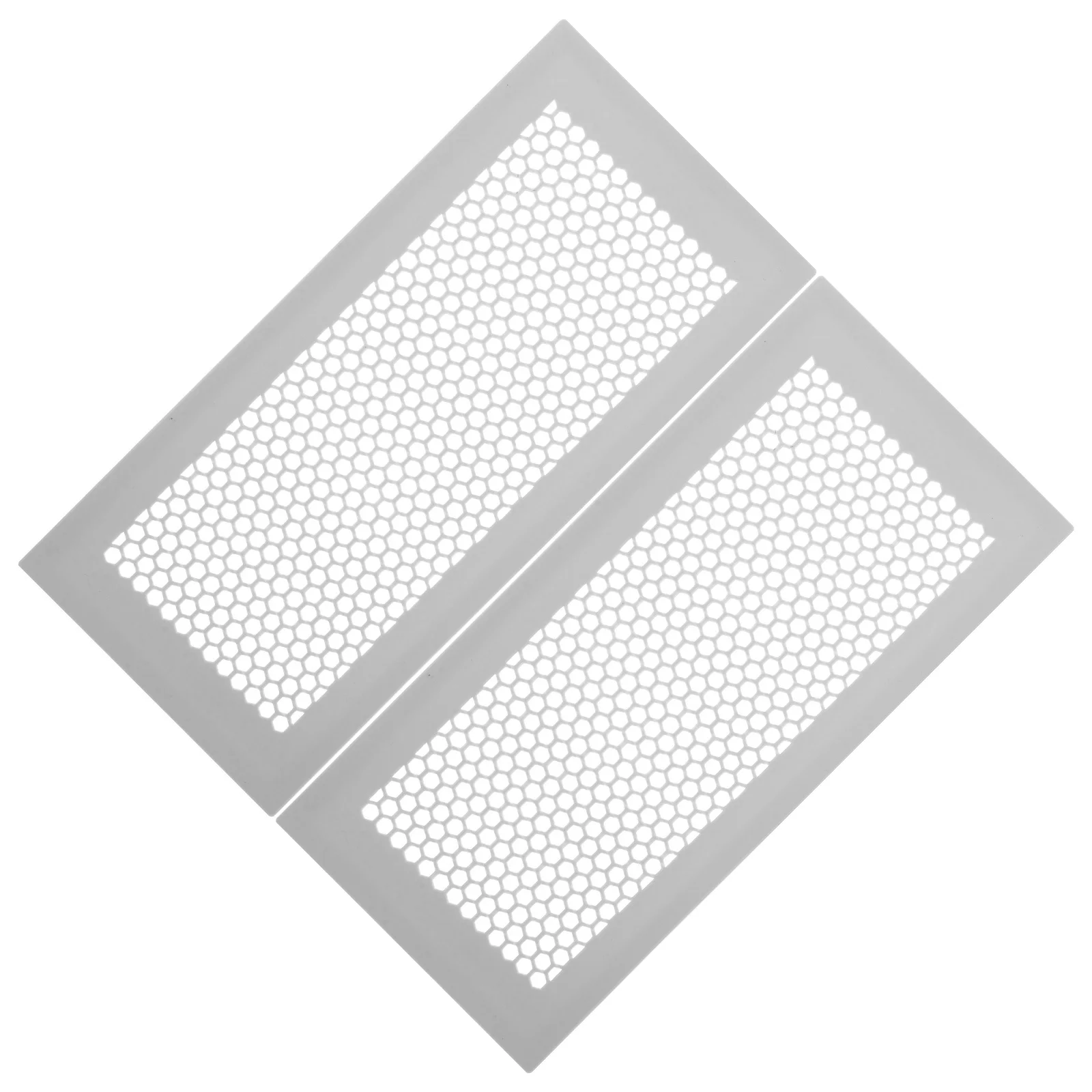 Durable Stainless Steel Floor Vent Grille Floor Ventilation Cover Anti-Corrosion Airflow Protector for Home