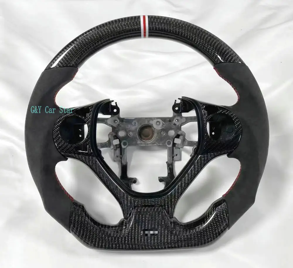 Carbon fiber Steering Wheel For 9th 9.5th Generation Honda CIVIC (Buttons not included)