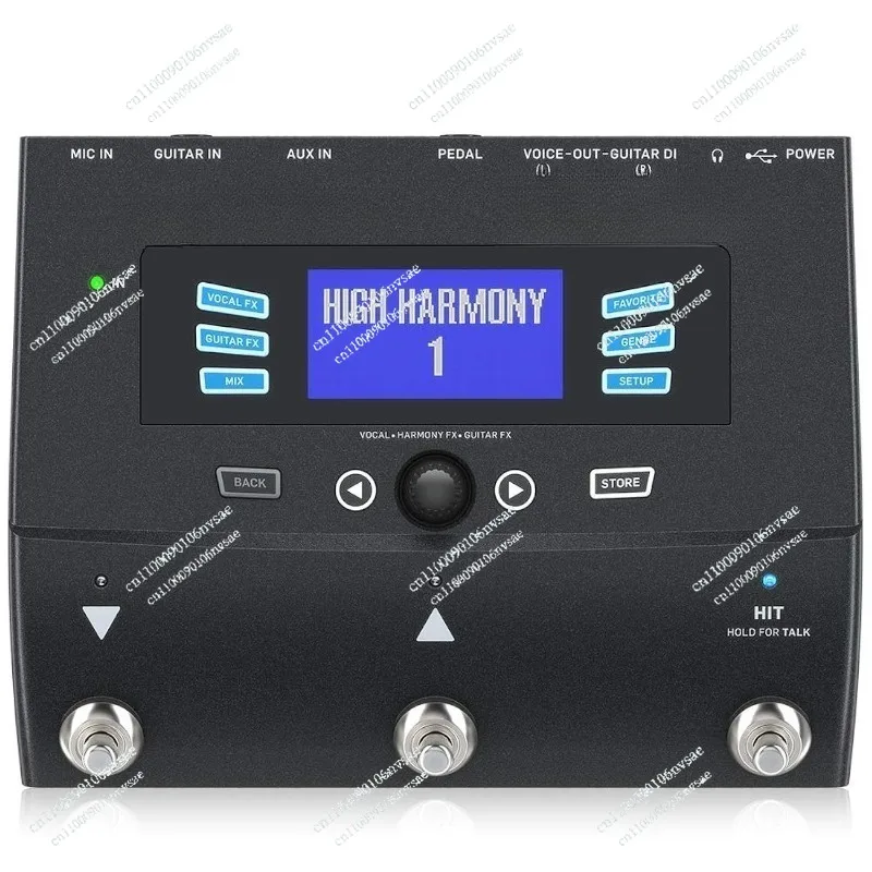 Stompbox with BodyRez and Looping for vocal performance TC Helicon Play Acoustic 3-Button Vocal and Acoustic Guitar Effects