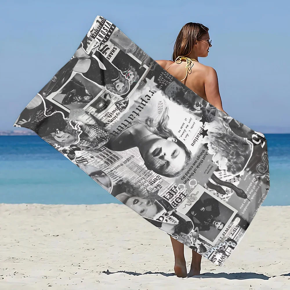 Discover Taylorr Swifts Beach Towel, Fan Gifts, Summer Vacation Gifts