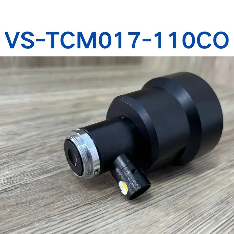 Used VS-TCM017-110CO high-definition coaxial dual side telecentric lens tested OK, function intact