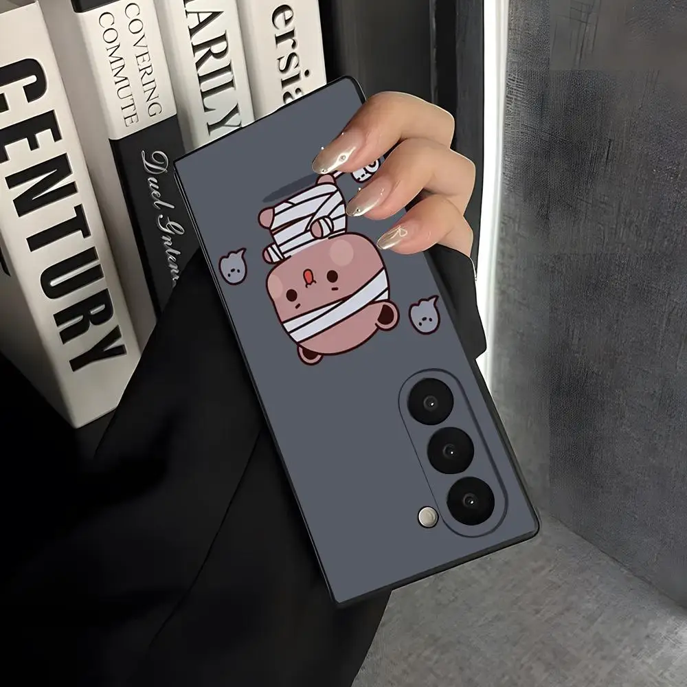 Cute Bubu And Dudu Phone Case For Samsung S26 Ultra S25 Edge S23 S22 S21 Ultra Plus A57 A37 A17 S24 Fe  Cover
