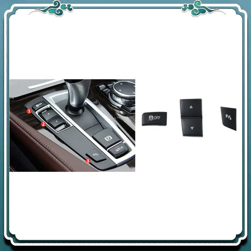 

ABTU-Car Sports Mode Switch Button 61319267890 For BMW 5 6 Series X3 X4 F10 F18 Center Console Switch Button NO.1 Button LHD Par