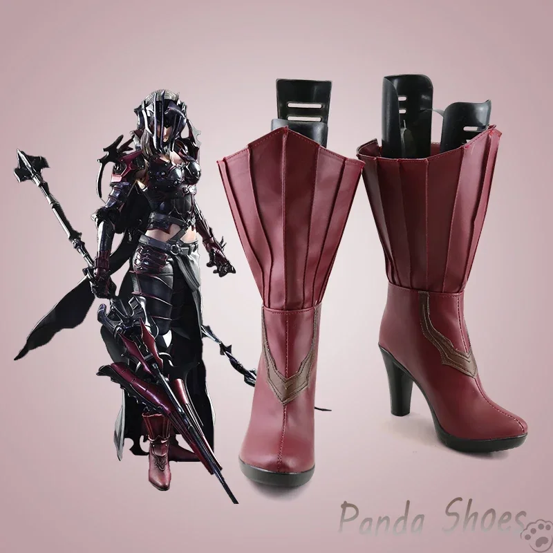 

Game FFinal FFantasy Aranha Cosplay Shoes Anime Game Cos Comic Cosplay Costume Prop Shoes for Con Halloween Party